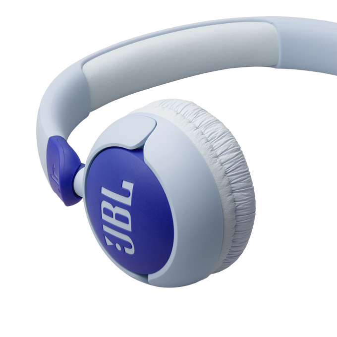 JBL Junior 320 - Blue - Wired on-ear kids headphones - Detailshot 2 image number null